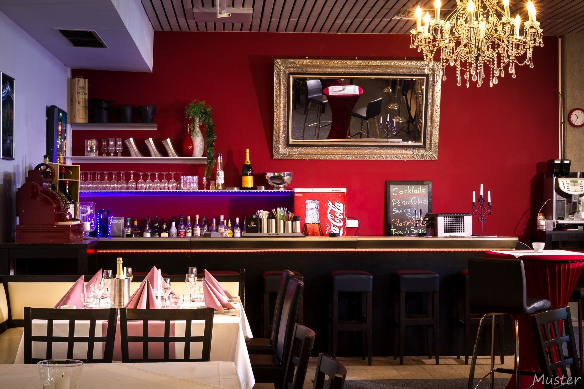 Ritzer Catering Bar und Restaurantbereich